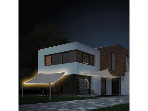 Led sonnensegel belvedere - led,