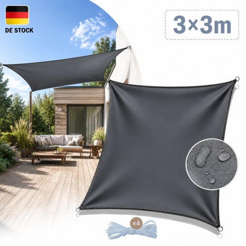 Sonnensegel quadratisch 3x3m - sonnensegel,
