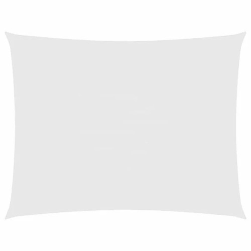 Sonnensegel weiß 5x3 - sonnensegel, m